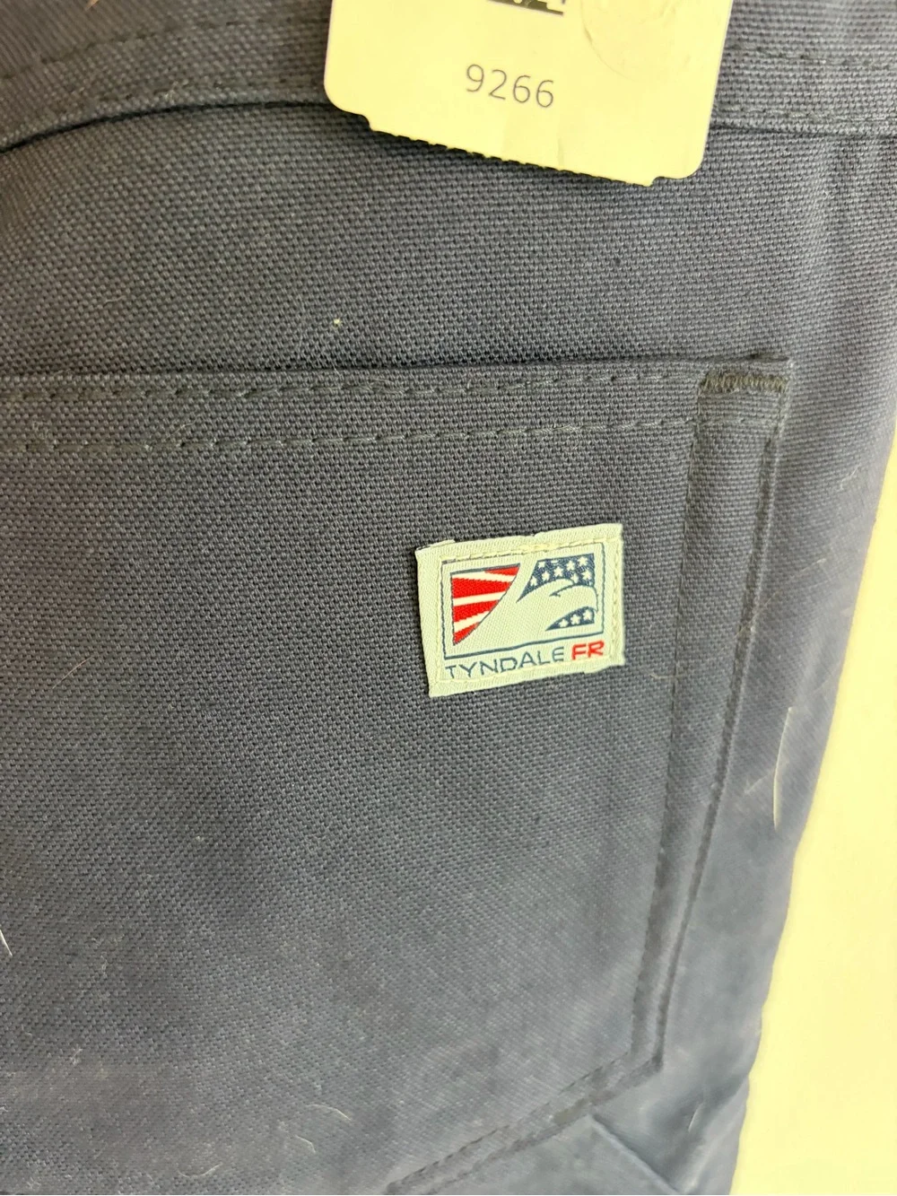 Men's Tyndale FR Navy Work Pants Size 38W 30L NWT